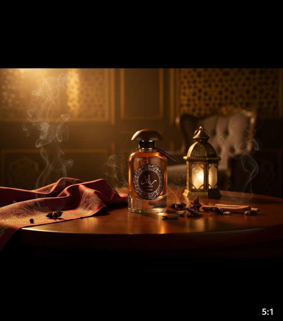 Lattafa Ra'Ed Oud – Parfum Oriental Épicé Unisexe de Luxe